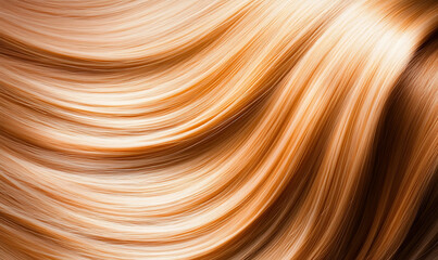 Wall Mural - red hair background-generative ai