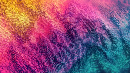 Poster - Colorful abstract illustration: Captivating artwork with vibrant hues merging seamlessly to evoke a feeling of dynamic movement and visual artistry. Ideal for designs needing bright elements.