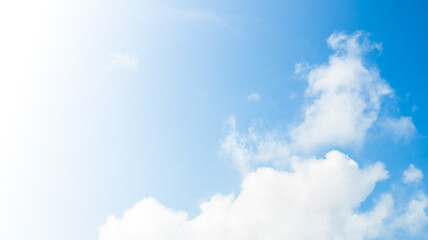 blue sky background white cloud abstract light day sun bright cloudy summer season beauty landscape 