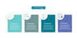 © iw@85 - Infographic template with icons and 4 options or steps. Can be used for workflow layout, diagram, banner, web design. Vector illustration