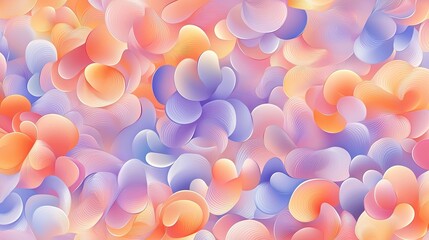 Poster - Colorful glowing bokeh pattern with abstract circles and festive lights.