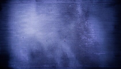 Poster - textured blue fabric background with vintage grunge effect, worn textile with subtle scratches, ideal for design and digital art

