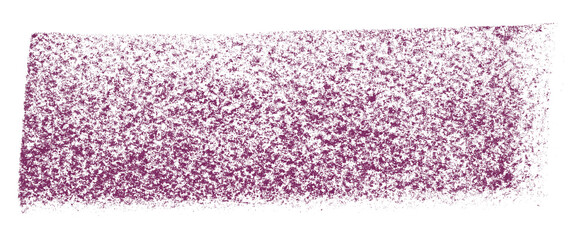 Separate dark purple crayon brush strokes on transparent background.