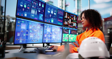 Poster - Engineer Operator Using Scada System