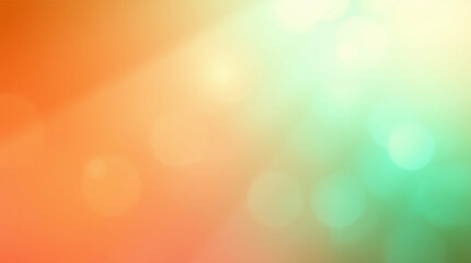 Poster - Dreamy abstract gradient background with ethereal bokeh lights and pastel hues