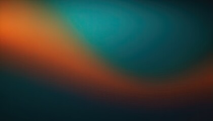 Poster - Colorful modern gradient background vector in orange and green
1