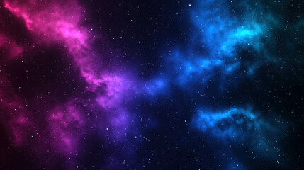 Wall Mural - Stunning Cosmic Background with Vibrant Colors and Twinkling Stars in Deep Space
