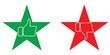 © Aquavisionweath6 - Like and dislike icons set. Thumbs up and thumbs down Vector