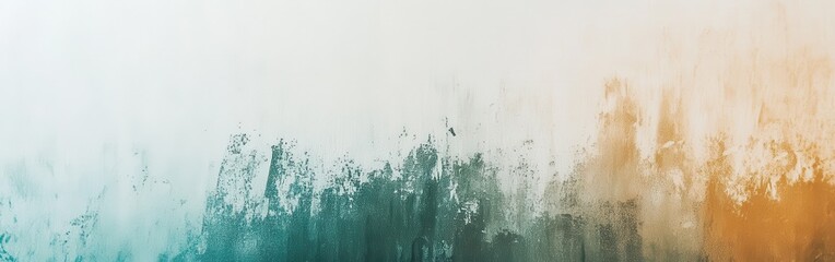 Aufkleber - Soft gradient of muted amber tones blending with darker hues in calming pencil strokes
