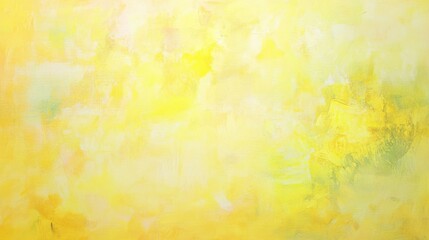 Leinwandbilder - Soft pastel lemon yellow background perfect for spring decor or cheerful design projects
