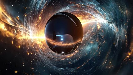 Wall Mural - experience the breathtaking wonder of being among the stars in the vastness of outer space, a 360vr 