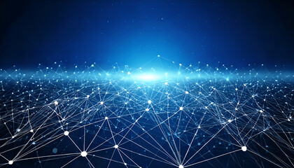 Technology Network Background