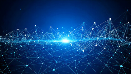 Technology Network Background