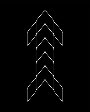 Outline Number '1' Minimalist vectors. This design is suitable for t-shirt, gamer, sports, construction, architecture, baseball, basketball, motorsport, sports car, motocross, etc.