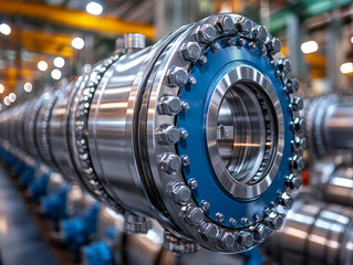 Poster - high performance stainless steel electric component with detailed design