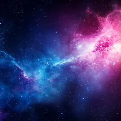Poster - Exploring cosmic wonders stunning nebulae and galaxies in deep space astronomical art visual spectacle celestial universe