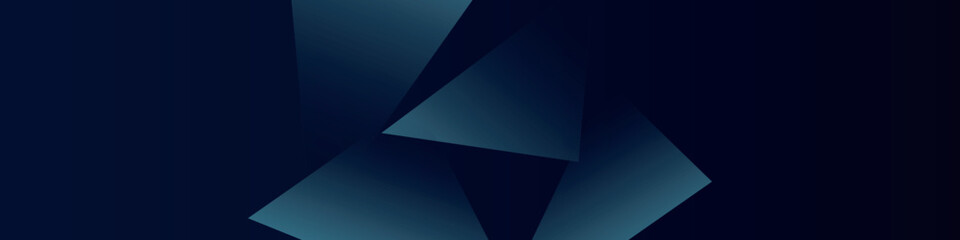 Wall Mural - Elegant blue linkedin banner with simple abstract background