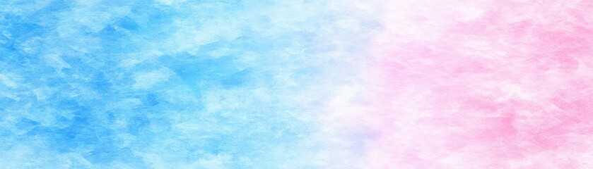 Aufkleber - A blended background featuring blue and pink watercolor patterns