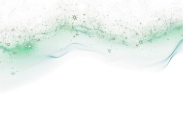 Wall Mural - png aurora light border effect space background night.