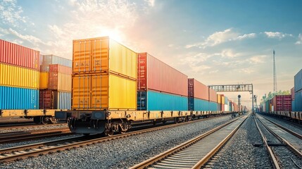 Poster - optimizing intermodal transportation logistics global supply chains gigapixel insights virtual envir