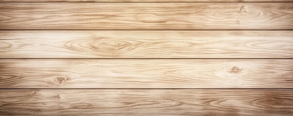 Poster - A close-up view of light-colored wooden planks with natural grain patterns, creating a warm and inviting texture.