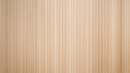Poster - A textured wall featuring vertical wooden slats, creating a warm and inviting appearance with a natural finish.