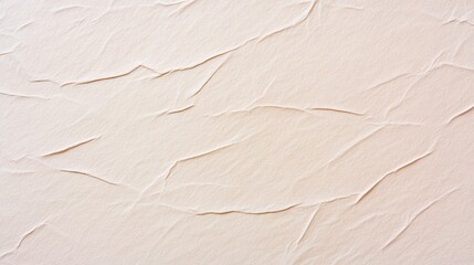 Poster - A textured, light beige surface with subtle creases and lines, creating a soft, organic appearance that adds depth and character.