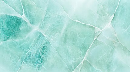 Poster - A textured background featuring a pale aqua marble design with intricate veining and a smooth finish.