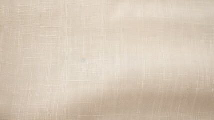 Poster - A close-up view of a smooth, beige fabric texture, showcasing a subtle woven pattern that adds depth and warmth.