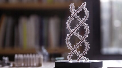 Poster - exploring advanced dna molecule models scientific laboratory gigapixel visualization research enviro