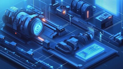 Poster - A fully virtualized smart factory simulation predicting optimal workflows.