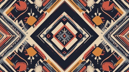 Poster - Creating symmetrical seamless patterns with gigapixel technology digital art studio graphic design virtual space close-up innovative concepts