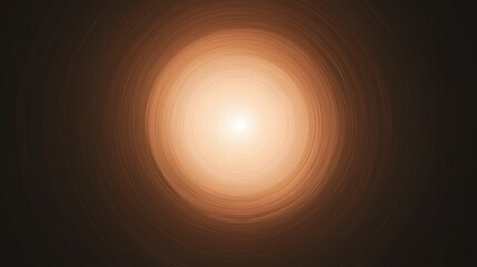 Poster - A glowing orb emits warm light against a dark background, creating an ethereal and calming atmosphere.