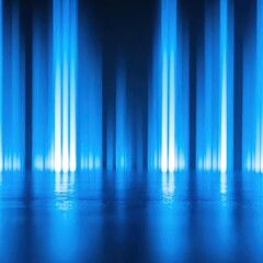 Wall Mural - a blue background with blue and white lines