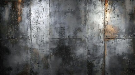 Naklejka na meble Dark metal wall texture background