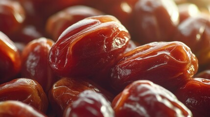 Poster - Fresh dates piled high, ready to be enjoyed or used in recipes
