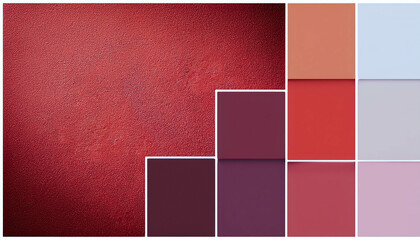 Poster - Captivating Terracotta Color Palette Inspiring Modern Artistic Creations