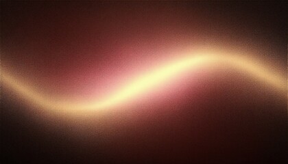 Poster - soft glowing bronze gradient texture with warm golden light reflection, abstract blurred background for modern design and branding

