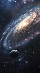 Wall Mural - galaxy astronomy universe nebula.