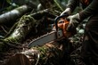 © Rawpixel.com - Chainsaw tool tree protection.