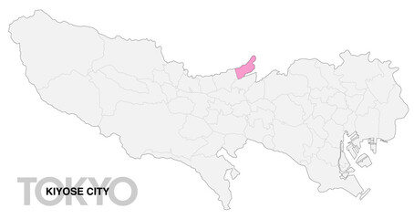  東京都清瀬市の位置地図 境界線有_1