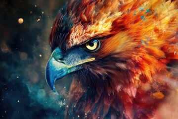 Wall Mural - Majestic Eagle Artwork