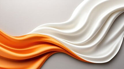Fototapete - Vortex of silk fabric twisting dynamically in air