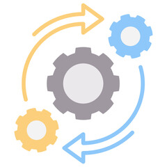 Poster - Change Flat Icon