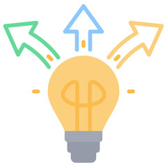 Poster - Pivoting Flat Icon