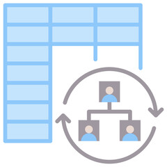 Poster - Reorganization Flat Icon