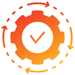 Poster - Operation Glyph Gradient Icon
