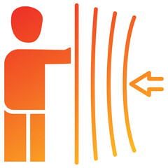 Poster - Resilience Glyph Gradient Icon