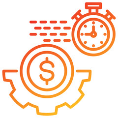 Poster - Efficiency Line Gradient Icon