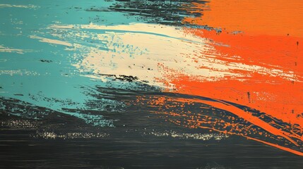 Fototapete - A modern illustration features an abstract background that incorporates a grunge effect